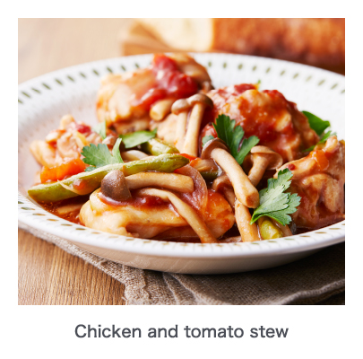 Chicken and tomato stew